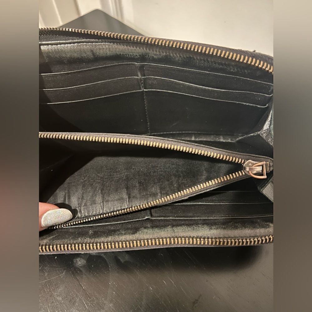 BOTTEGA VENETA zippy WALLET- black - Picture 8 of 10